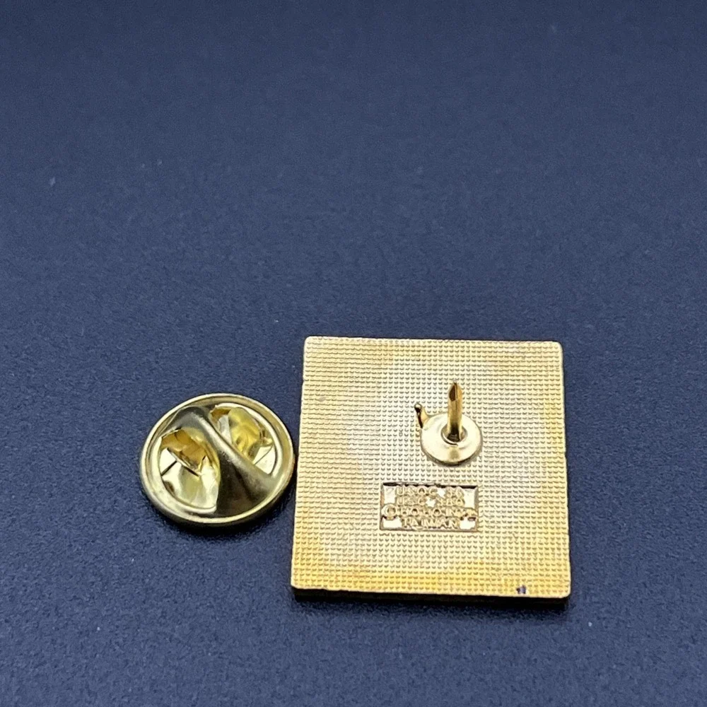 Vintage Olympic Games Alcatel Friden Team USA Sponsor Lapel‎ Hat Pin